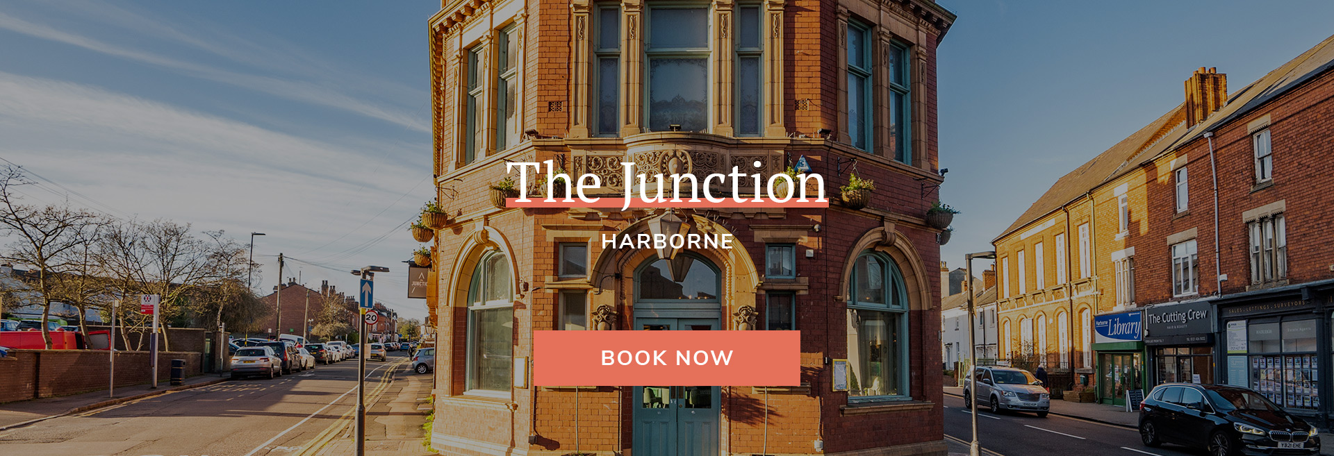 Enjoy a meal at your local pub at The Junction in Birmingham